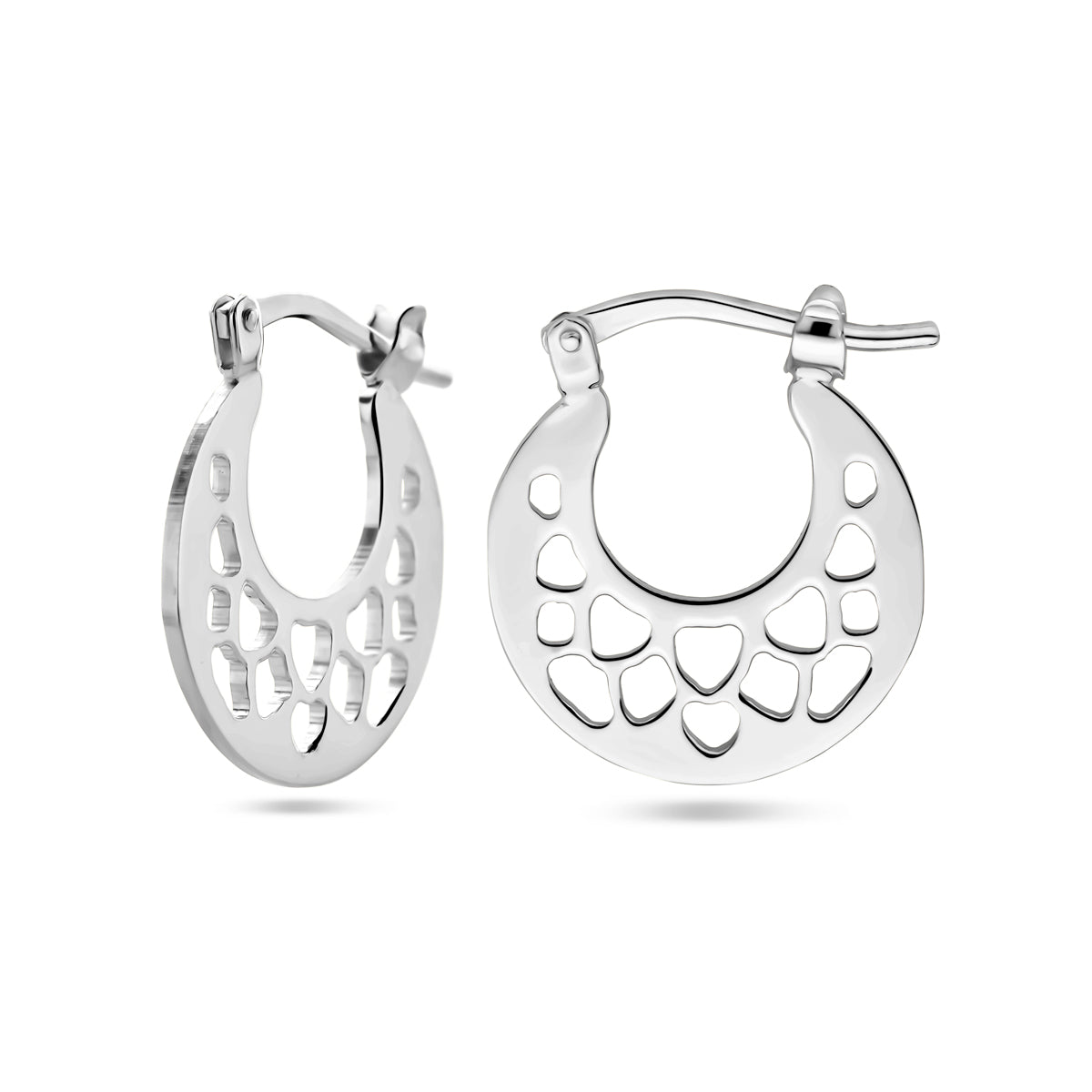 vDam Oorringen Zilver Gerhodineerd 1338754