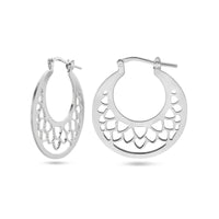 vDam Oorringen Zilver Gerhodineerd 1338755