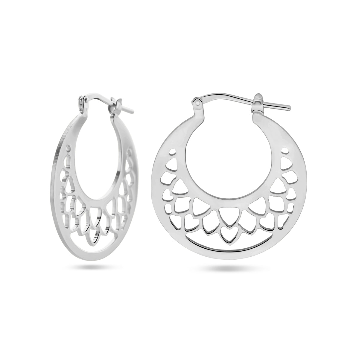 vDam Oorringen Zilver Gerhodineerd 1338755