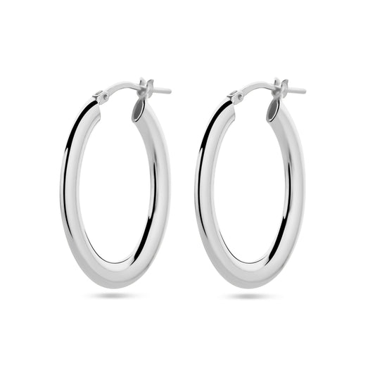 vDam Oorringen Zilver Gerhodineerd 1338757