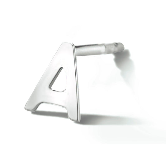 vDam Oorsteker Letter Zilver Gerhodineerd 1334389