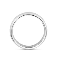 vDam Ring 5,5 Mm Zilver Gerhodineerd 1339948 Maat 16½