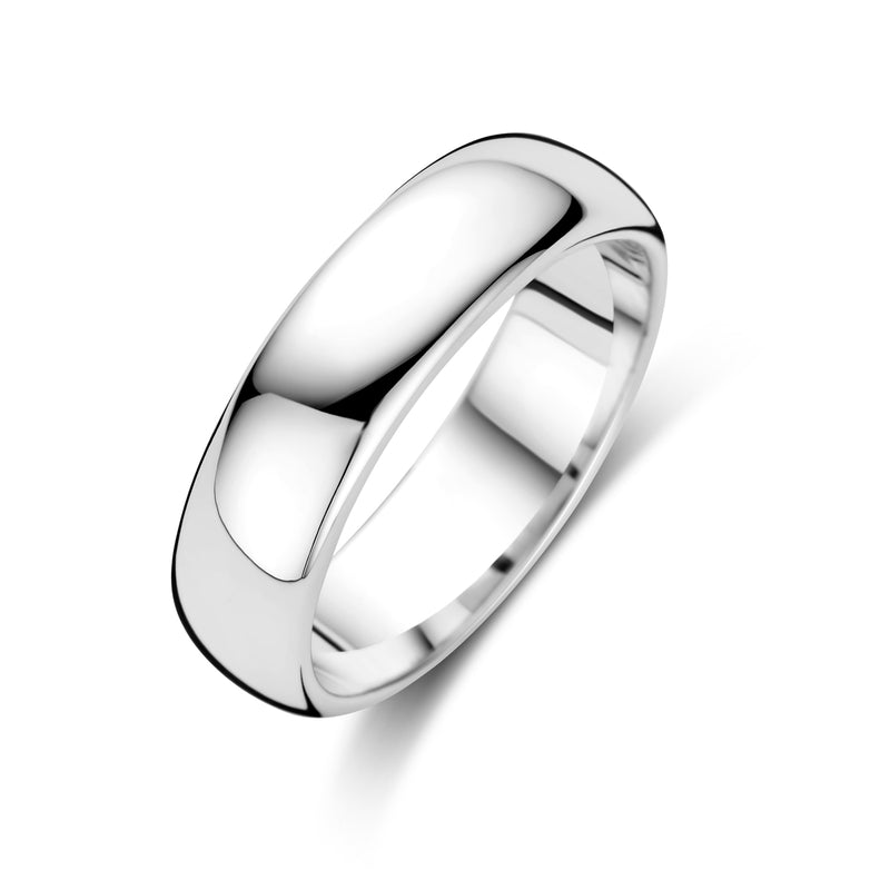 vDam Ring 5,5 Mm Zilver Gerhodineerd 1339948