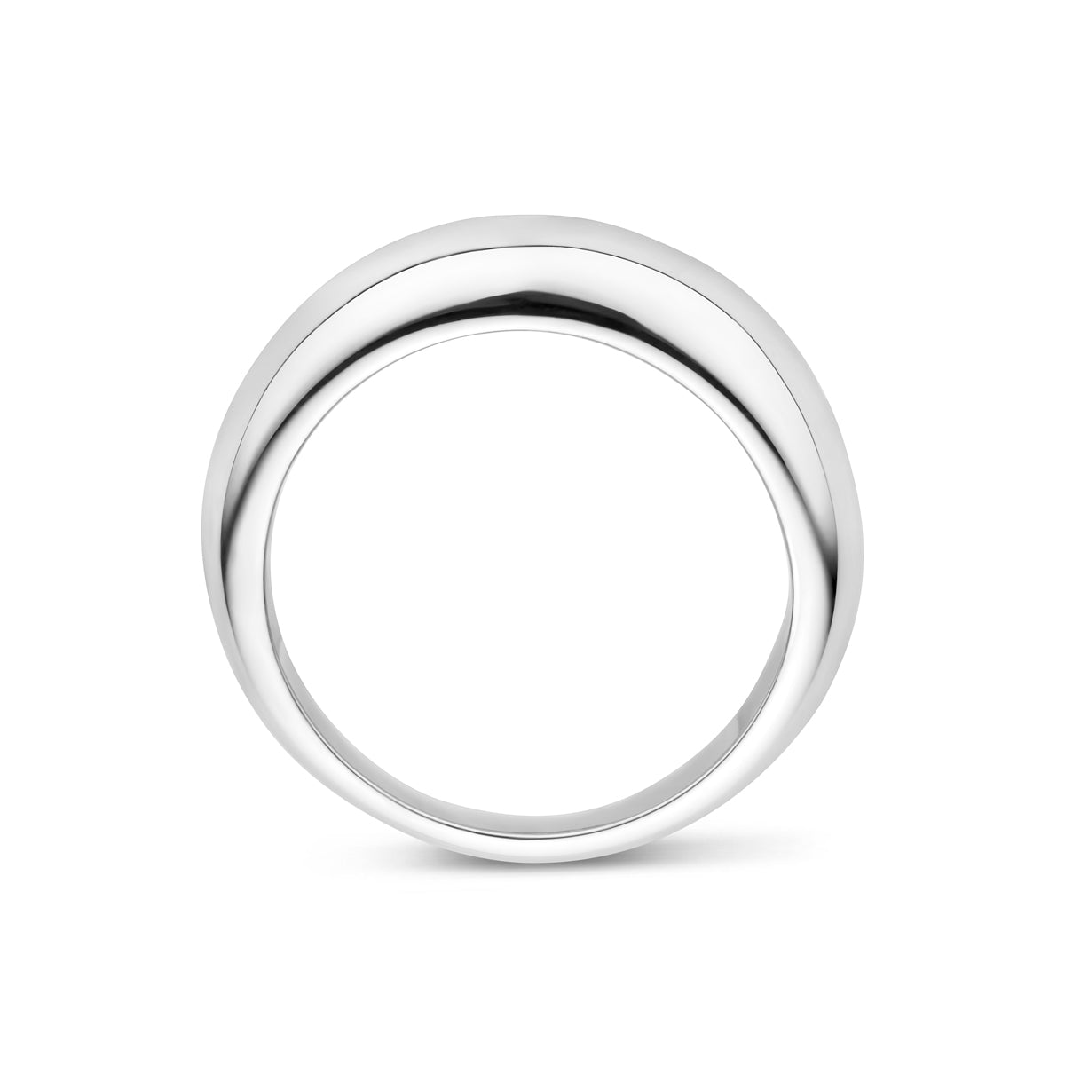 vDam Ring Balloon Zilver Gerhodineerd 1333491 Maat 18½