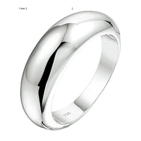 vDam Ring Balloon Zilver Gerhodineerd 1333492 Maat 19