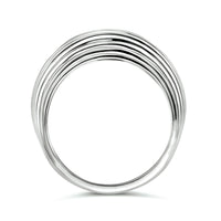 vDam Ring Balloon Zilver Gerhodineerd 1334969 Maat 18½