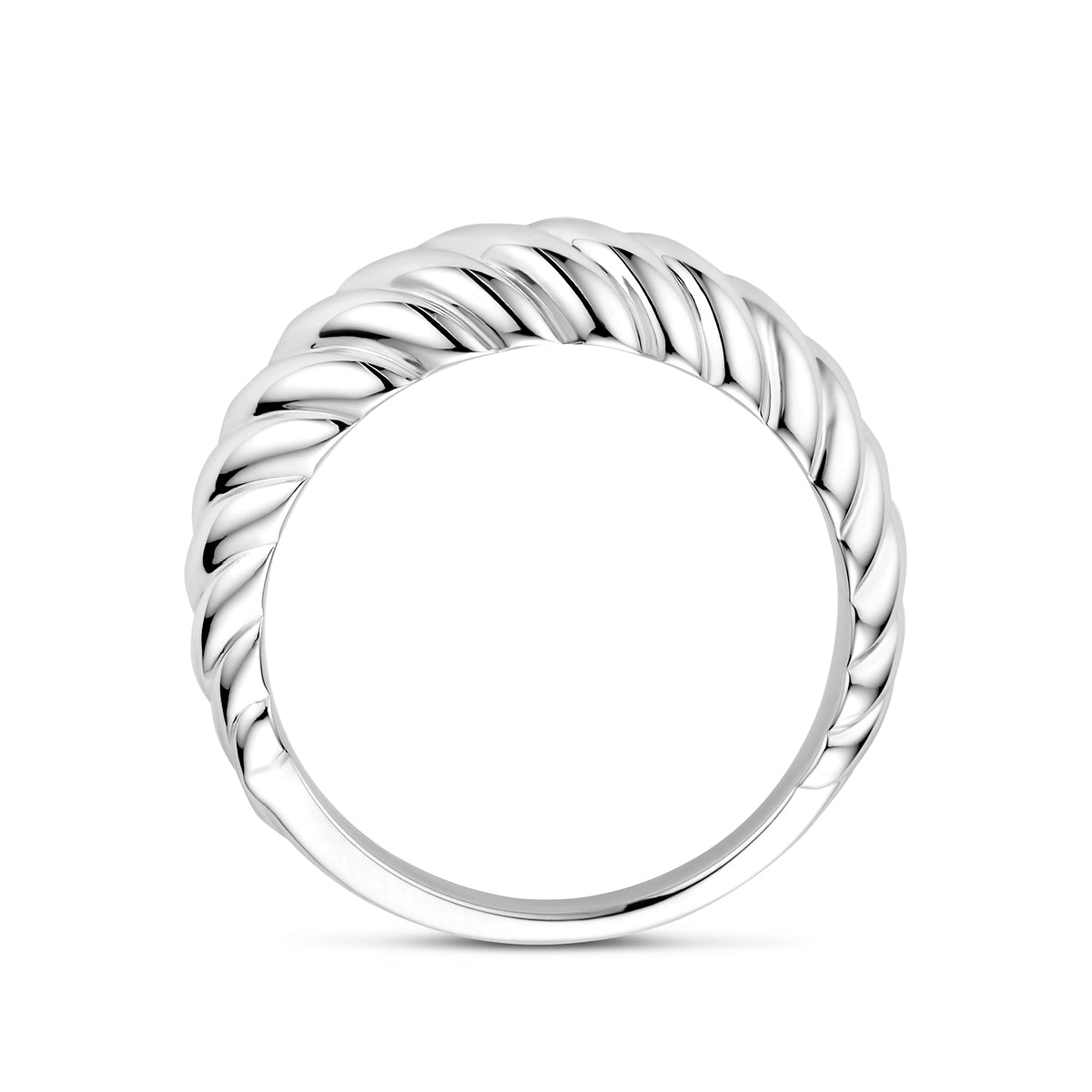 vDam Ring Balloon Zilver Gerhodineerd 1339174 Maat 18½