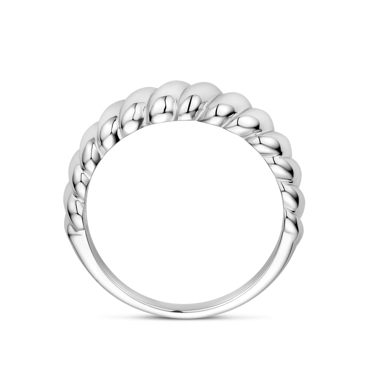 vDam Ring Balloon Zilver Gerhodineerd 1339333 Maat 16½