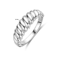 vDam Ring Balloon Zilver Gerhodineerd 1339337 Maat 19