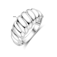 vDam Ring Balloon Zilver Gerhodineerd 1339341 Maat 18½