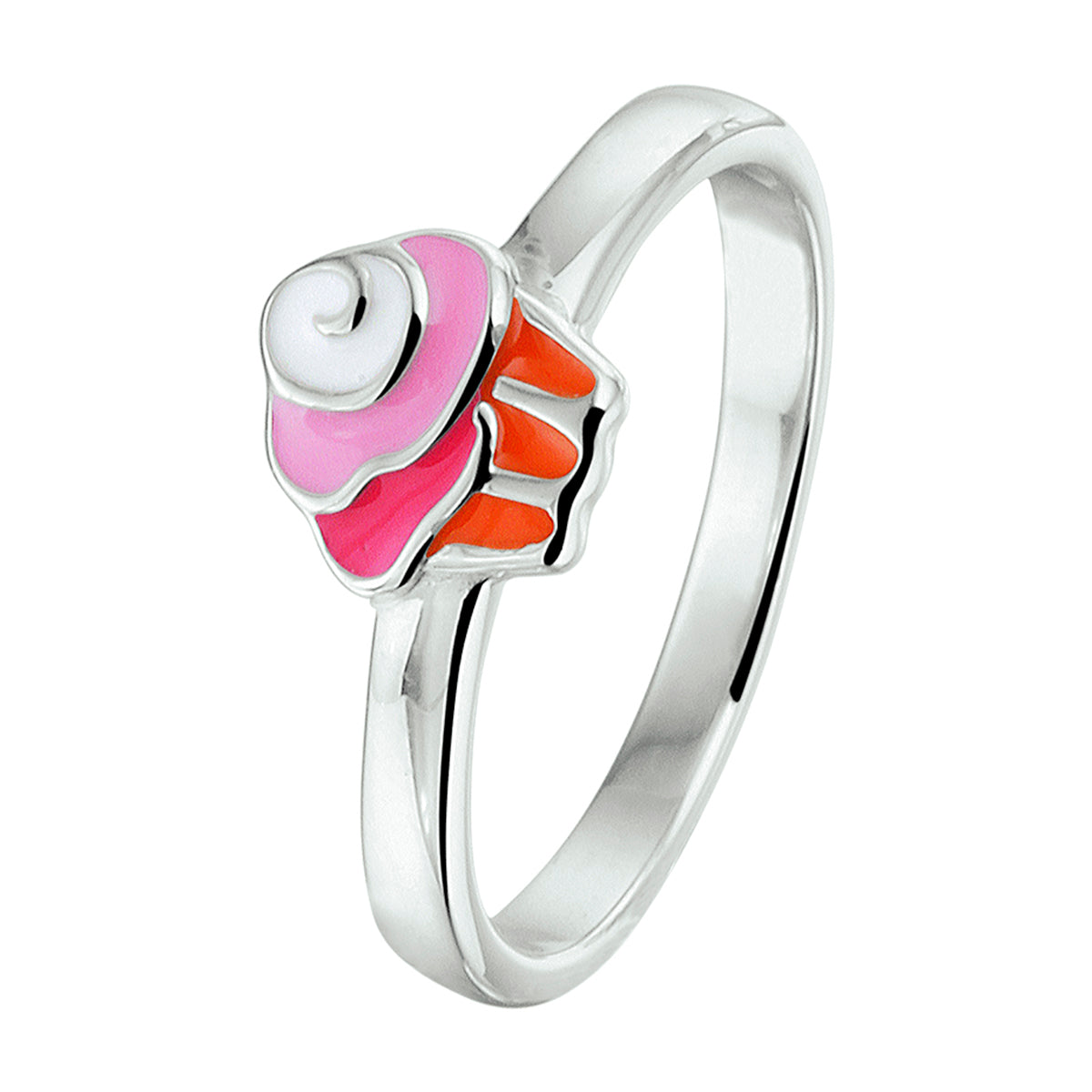 vDam Ring Cupcake Zilver Gerhodineerd 1329214