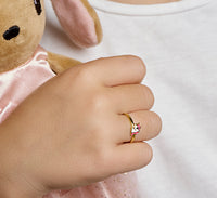 vDam Ring Eenhoorn Zilver Gerhodineerd Maat 1327754 Maat 13