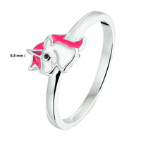 vDam Ring Eenhoorn Zilver Gerhodineerd 1327756 Maat 14