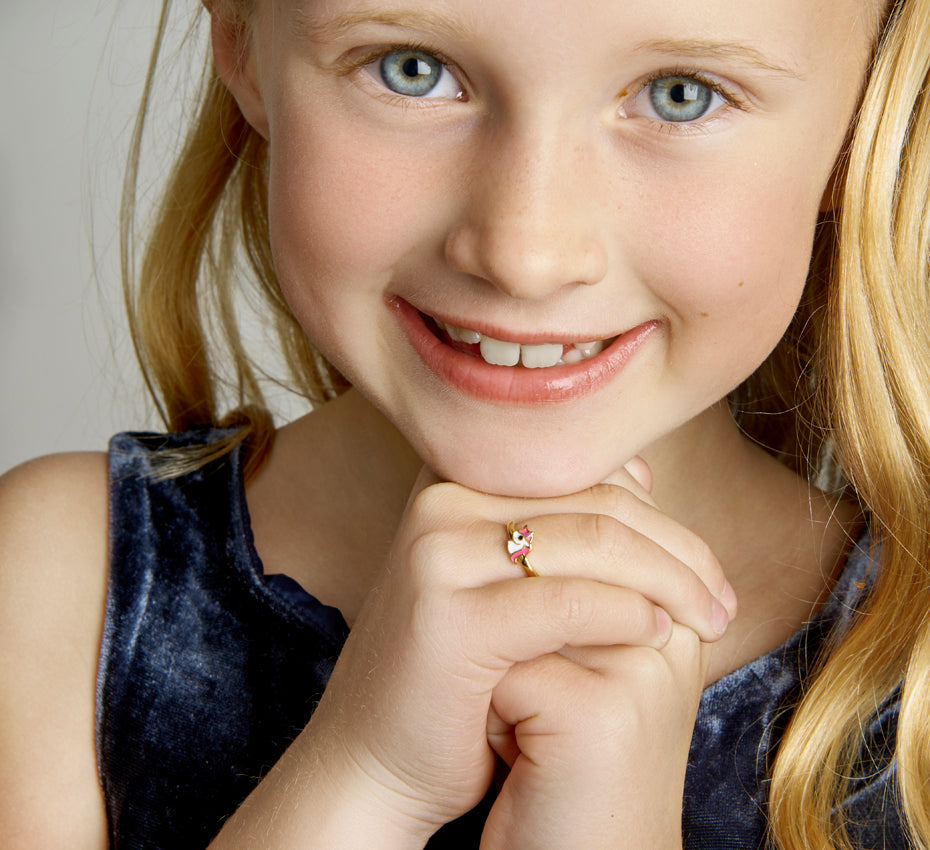 vDam Ring Eenhoorn Zilver Gerhodineerd 1327757 Maat 14¼