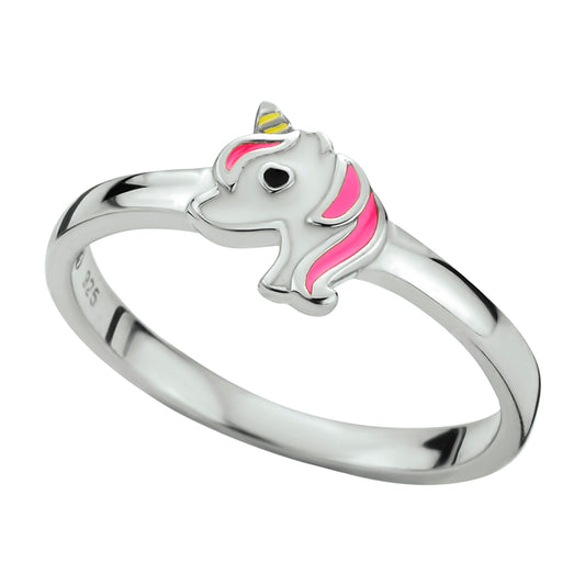 vDam Ring Eenhoorn Zilver Gerhodineerd Maat 1328640 Maat 13