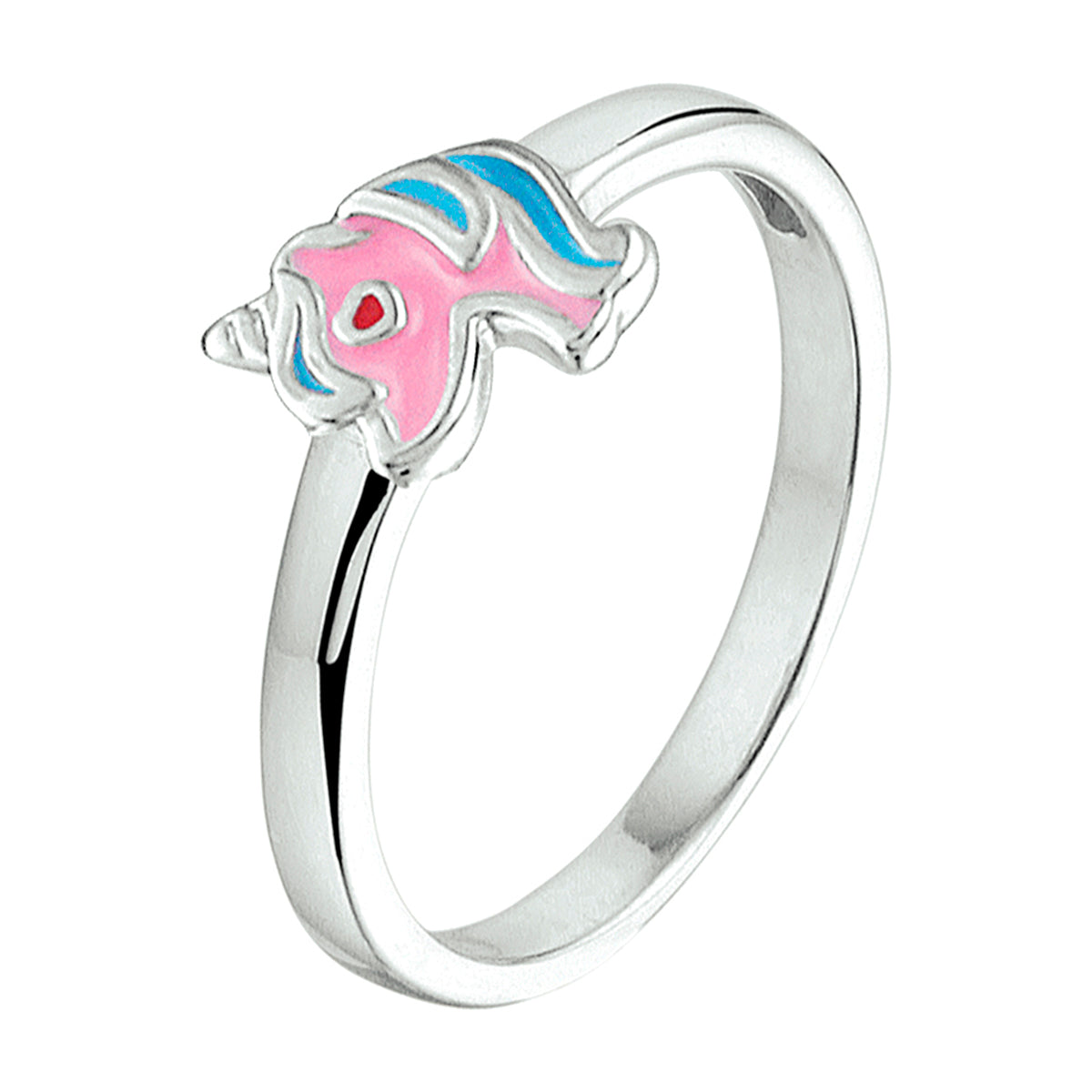 vDam Ring Eenhoorn Zilver Gerhodineerd 1328651