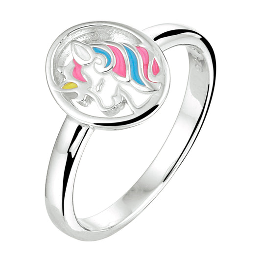 vDam Ring Eenhoorn Zilver Gerhodineerd 1333170