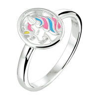 vDam Ring Eenhoorn Zilver Gerhodineerd 1333171