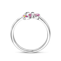 vDam Ring Eenhoorn Zilver Gerhodineerd Maat 1338093 Maat 13