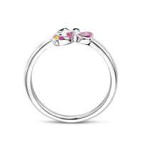 vDam Ring Eenhoorn Zilver Gerhodineerd 1338097 Maat 15