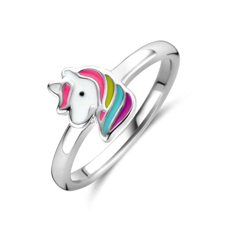 vDam Ring Eenhoorn Zilver Gerhodineerd 1341471