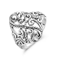 vDam Ring Filigrain Zilver Gerhodineerd 1336697