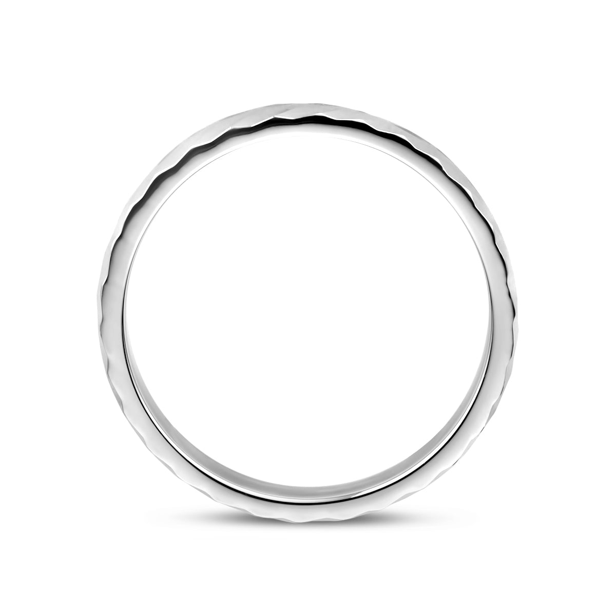 vDam Ring Gediamanteerd Zilver Gerhodineerd 1336811 Maat 19