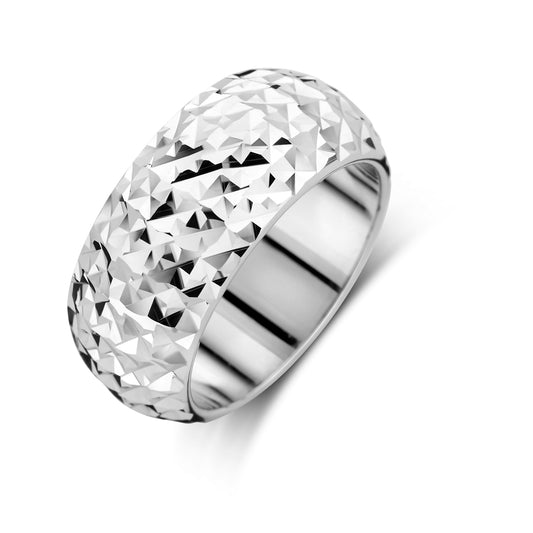 vDam Ring Gediamanteerd Zilver Gerhodineerd 1339276