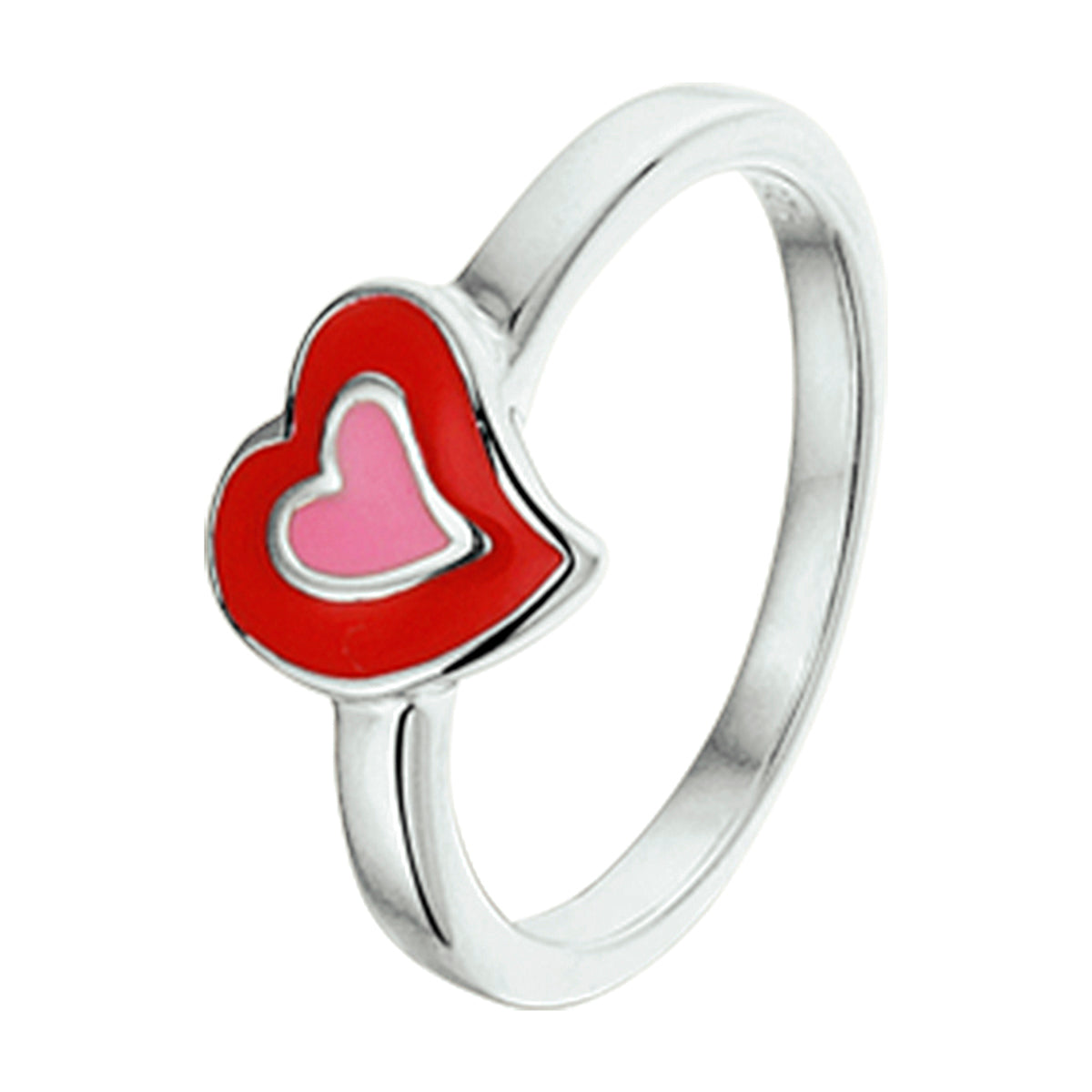 vDam Ring Hart Zilver Gerhodineerd 1325947