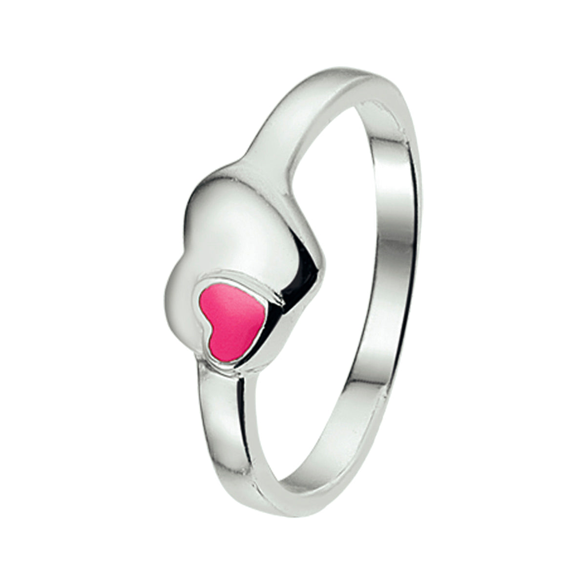 vDam Ring Hart Zilver Gerhodineerd 1327592