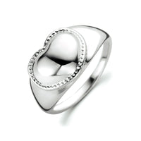 vDam Ring Hart Zilver Gerhodineerd 1335025