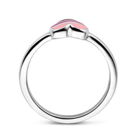 vDam Ring Hart Zilver Gerhodineerd 1337807 Maat 14½