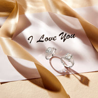 vDam Ring Hart Zirkonia Zilver Gerhodineerd 1338288 Maat 16½