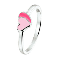 vDam Ring Hartjes Zilver Gerhodineerd 1328192