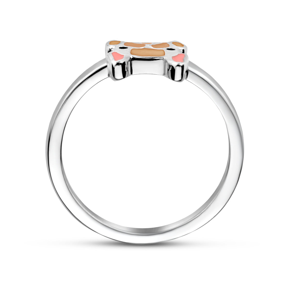 vDam Ring Hond Zilver Gerhodineerd Maat 1335407 Maat 13