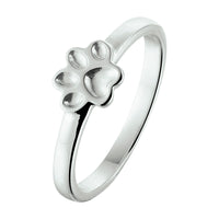 vDam Ring Hondenpoot Zilver Gerhodineerd 1332089