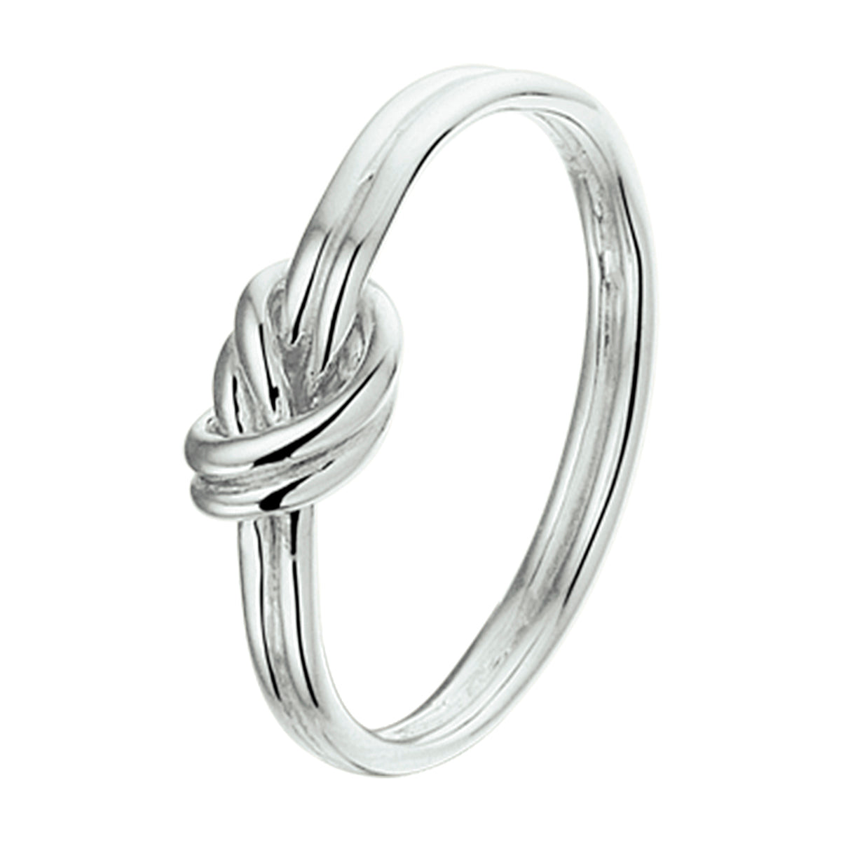 vDam Ring Knoop Zilver Gerhodineerd 1328574