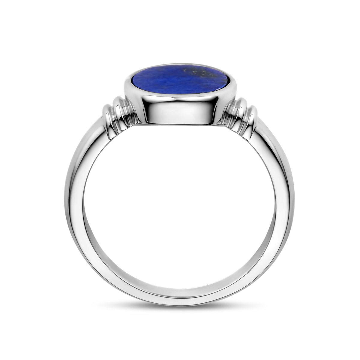 vDam Ring Lapis Zilver Gerhodineerd 1336865 Maat 19