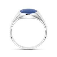 vDam Ring Lapis Zilver Gerhodineerd 1338880 Maat 16