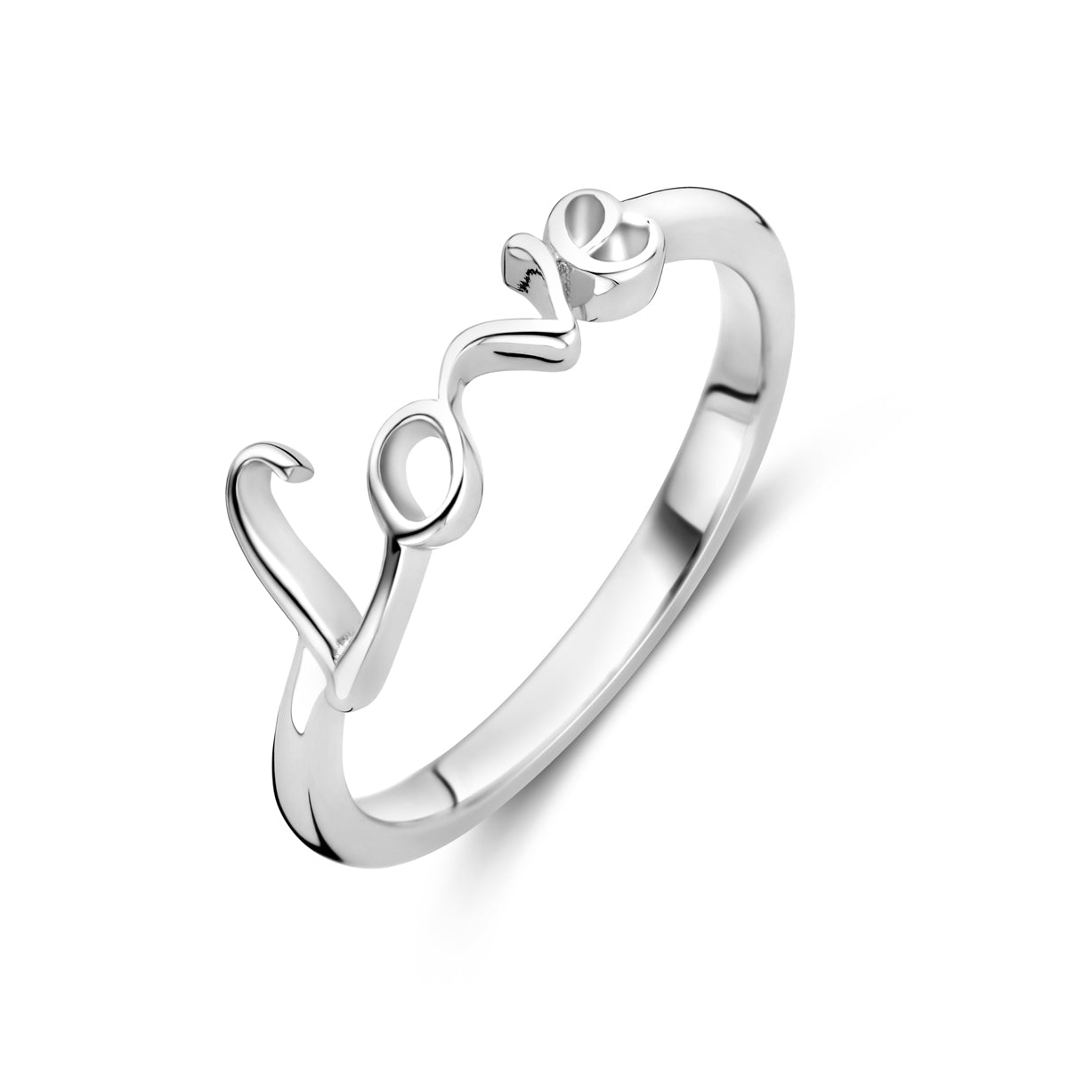 vDam Ring Love Zilver Gerhodineerd 1339793