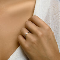 vDam Ring Parel Zilver Gerhodineerd 1333337 Maat 16½