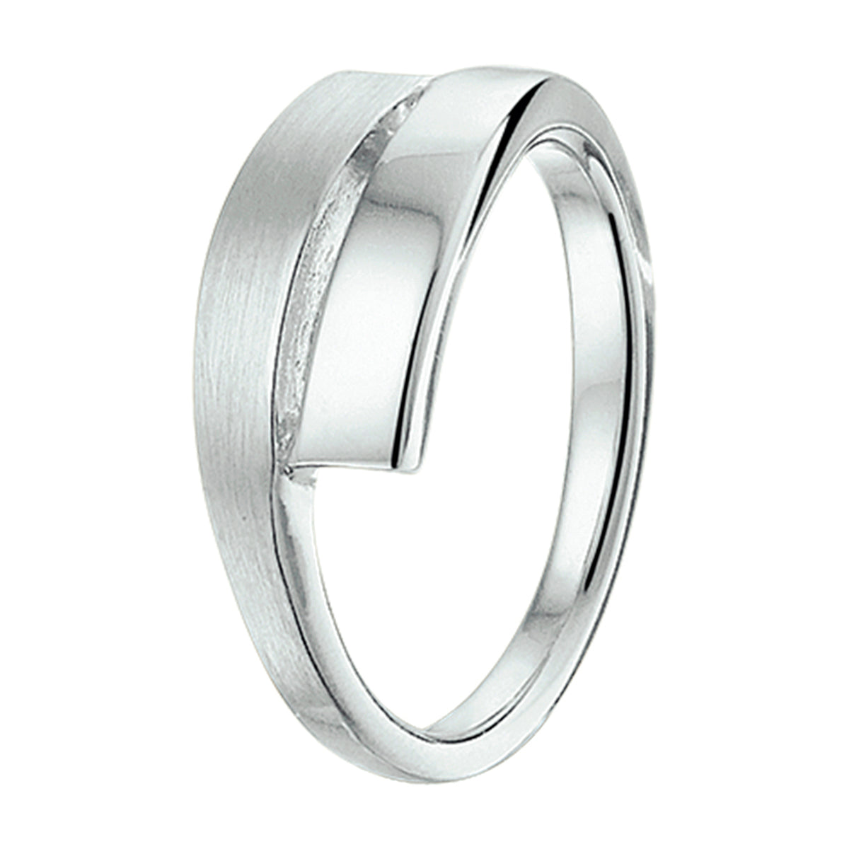 vDam Ring Poli/mat Zilver Gerhodineerd 1325335