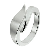 vDam Ring Poli/mat Zilver Gerhodineerd 1326874