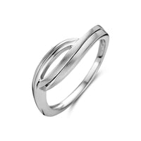 vDam Ring Poli/mat Zilver Gerhodineerd 1335325