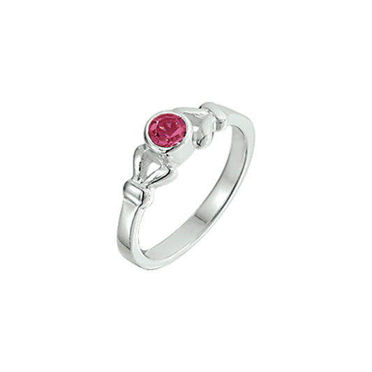 vDam Ring Strass Zilver Gerhodineerd 1327464