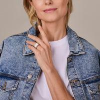 vDam Ring Tubogas Zilver Gerhodineerd 1339489 Maat 16½