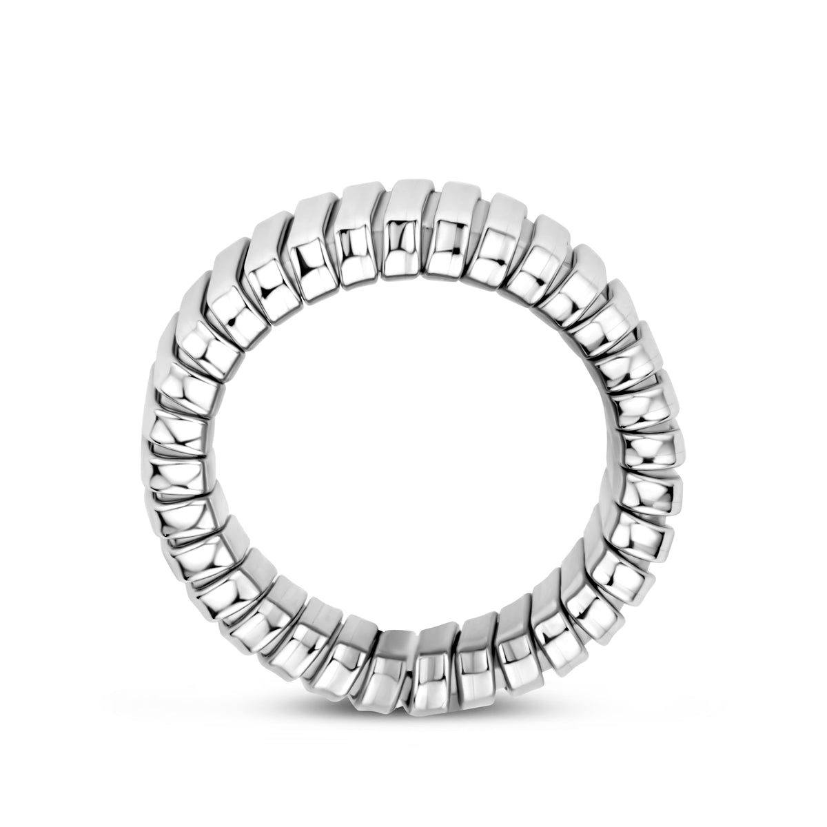 vDam Ring Tubogas Zilver Gerhodineerd 1339491 Maat 17¾