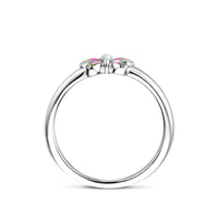 vDam Ring Vlinder Zilver Gerhodineerd 1337031 Maat 14