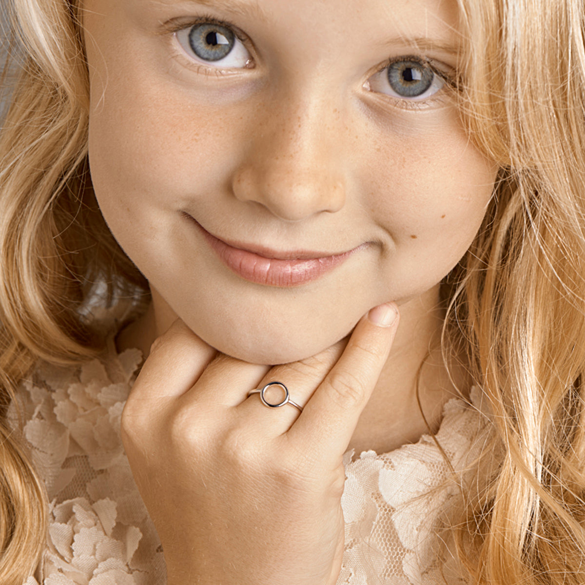 vDam Ring Zilver Gerhodineerd 1325071 Maat 17¼