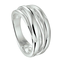 vDam Ring Zilver Gerhodineerd 1326671 Maat 19
